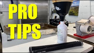 PRO TIPS FOR REGRIPPING GOLF CLUBS