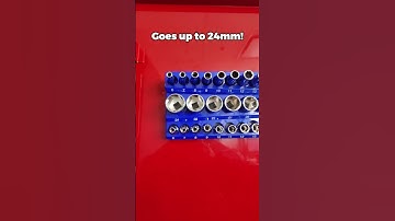 Messy Toolbox? Upgrade Your Tool Box Organization with the Best Magnetic Socket Organizer 🧰