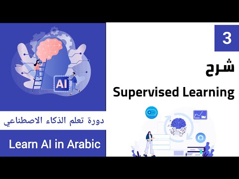 Capa de لن تصدق كيف تتعلم الآلة مثل الإنسان! شرح Supervised Machine Learning