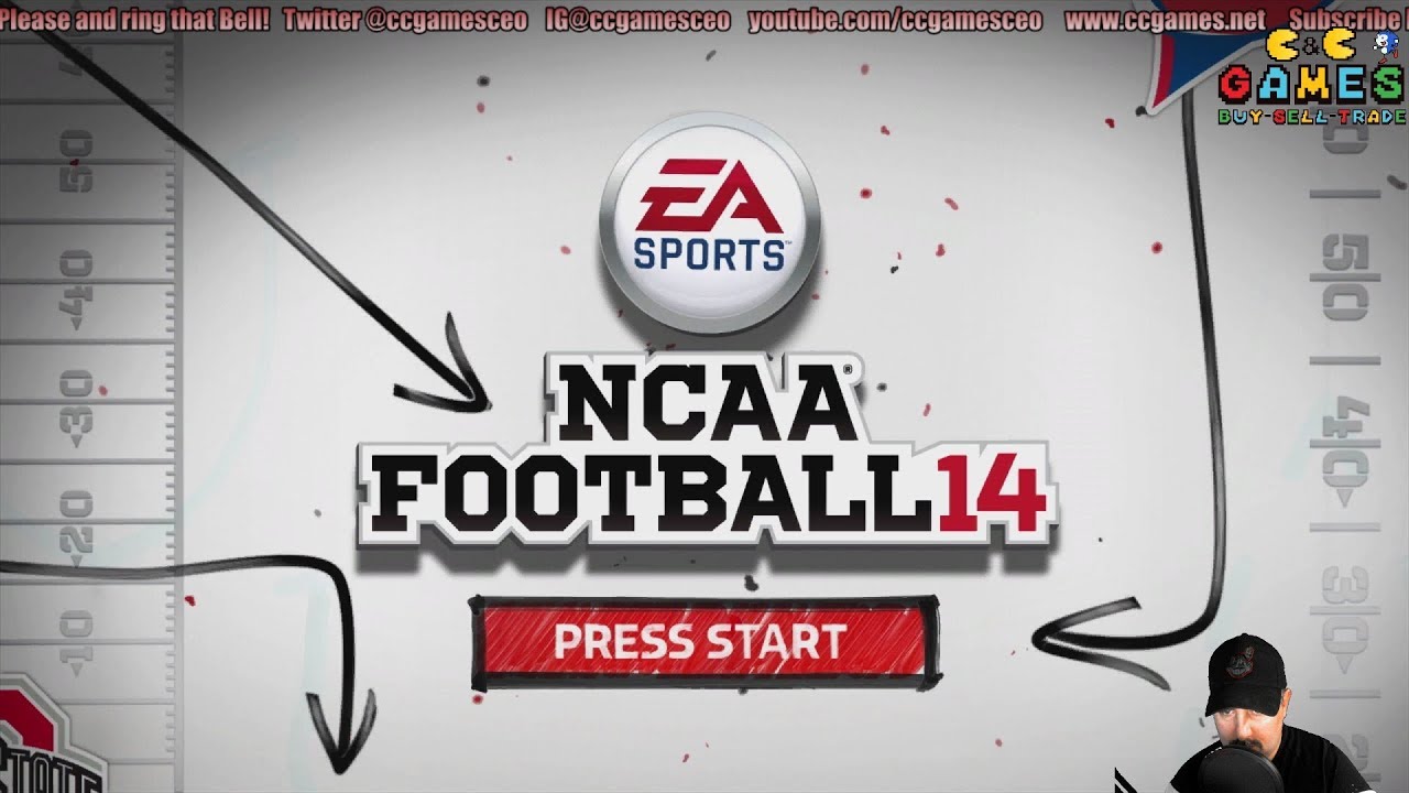 NCAA Football 14 with updated rosters.