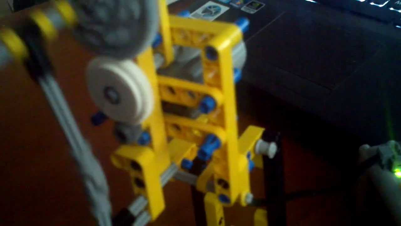 Lego Technic Automatic presses buttons D YouTube