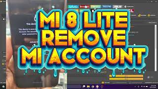 Xiaomi Mi 8 Lite Mi Account Disabled One Click | Mi 8 Lite Mi Account Bypass Unlock Tool