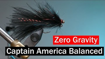 Captain America Zero Gravity Dubbing Balanced Leech Fly Pattern Tutorial 60 second