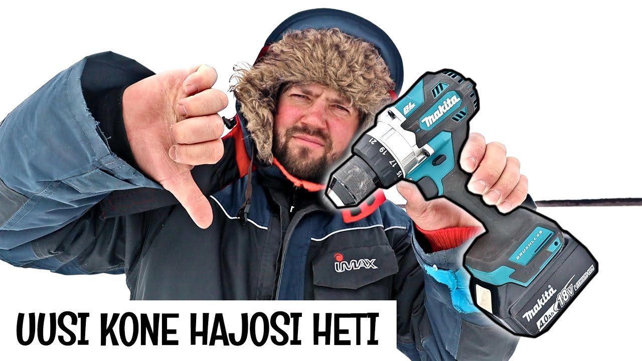 250 € MAKITA DDF486 HAJOSI - VAIHTEISTO PETTI ALLE KUUKAUDEN KÄYTÖLLÄ