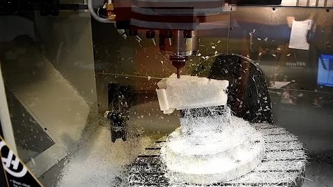 3+2 Machining on 5 Axis Haas - Robey Tool & Machine