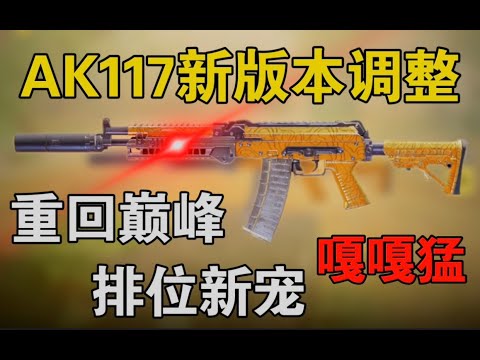 【使命召唤手游】“AK117”步枪，新版本排位实战太强了！还不知道如何搭配的进来！#路人王深情
