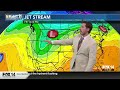 System brings scattered showers and storms
