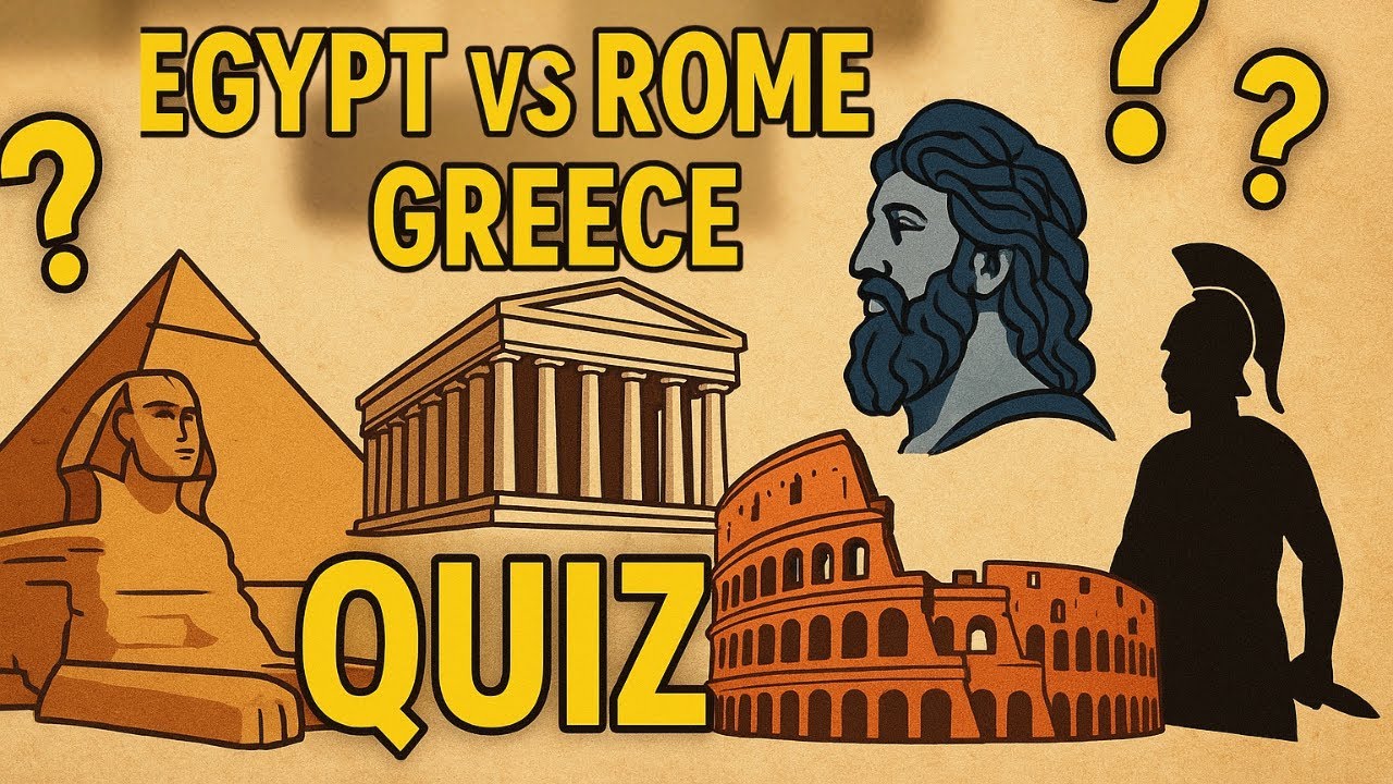 History Quiz: Identify the Ancient Civilization! (Egypt, Rome, Greece)