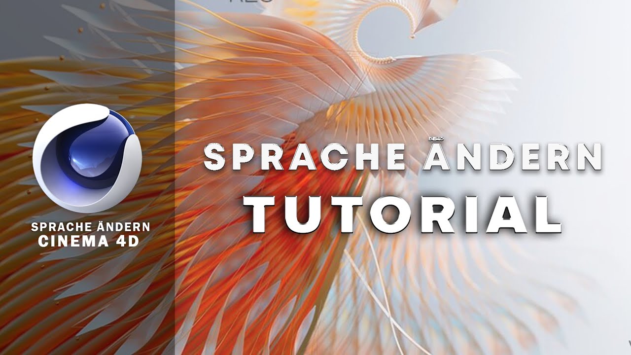 Sprache ändern – Cinema 4D Tutorial Deutsch 2021 WIN/MAC - YouTube