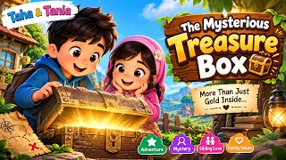 The Mysterious Treasure Box | Taha & Tania’s Magical Adventure | Kids Cartoon Story #Toonskarachi