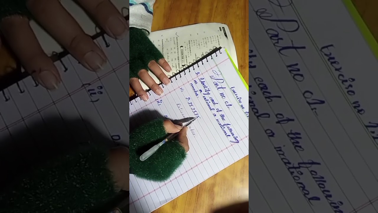 Mathematics ch no 1 real numbers exercise no 1.1 part no 1 rational numbers or irrational numbers 