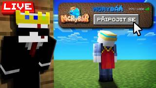 Minecraft Stream z MCRybáře a pak PUZZLE Mapa