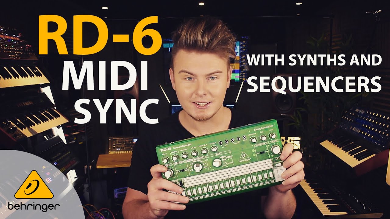 How to MIDI sync the RD-6 with Synths and Sequencers