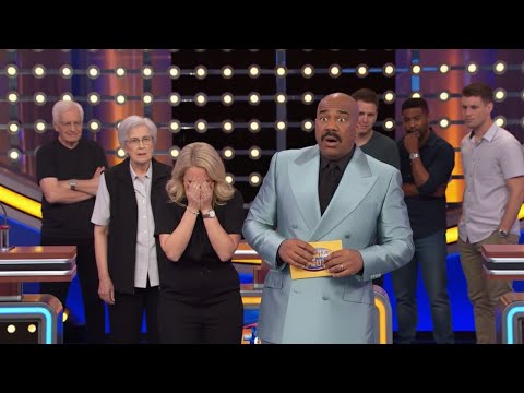 Steve Harvey STOPPED Everything When Contestant Revealed Her FAKE Family Secret Family Feud - YouTube