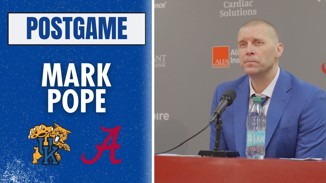 Mark Pope and Otega Oweh Discuss Kentucky's Loss to Alabama