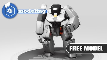 Blender  spyker  robot  tutorial free download