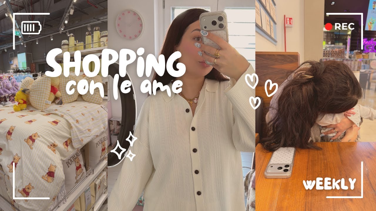 passa la settimana con me 🛍️ ingiustizie, shopping con le amiche & pianti