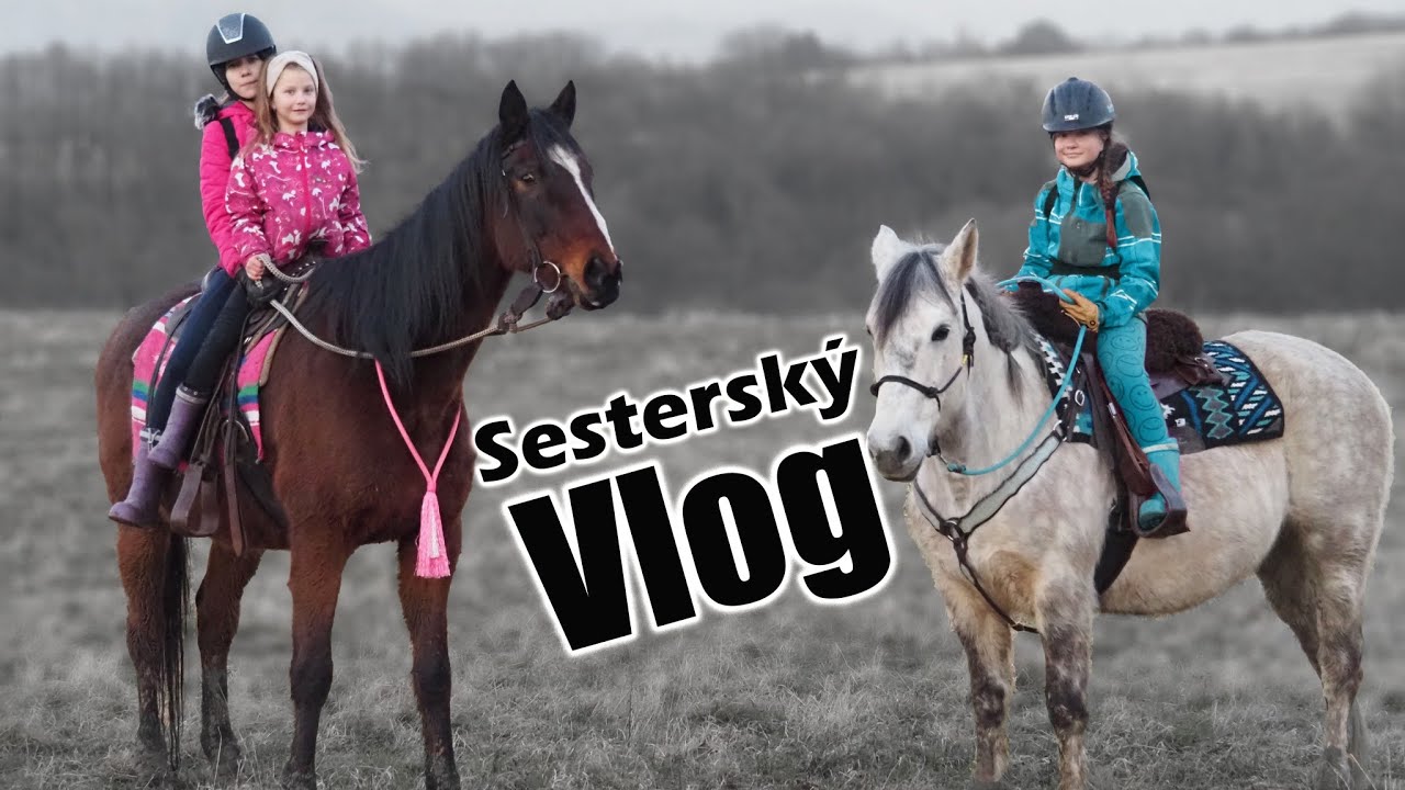 Poprvé sama na velkém koni a už kluše ? Nový člen ranče 🤠