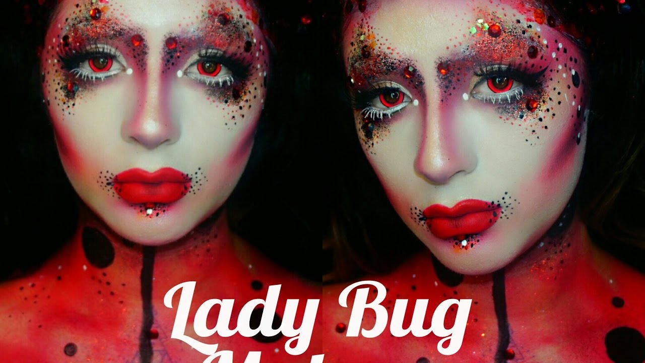 Ladybug Eye Makeup Tutorial Saubhaya Makeup