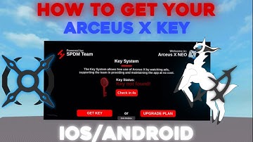 How To Get Your Arceus X IOS/Android Key Using Lootlabs!