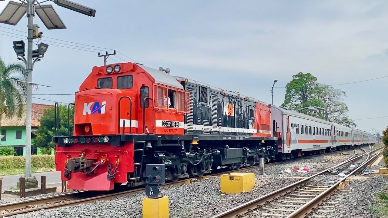 KLAKSON TERAKHIR PERPISAHAN LOKOMOTIF CC 201 SUMSEL SEBELUM MUTASI‼️