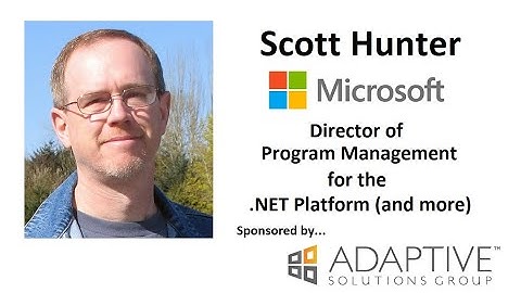 St  Louis  NET Meetup - 1/25/2021. .NET 5 and .NET 6 with Scott Hunter