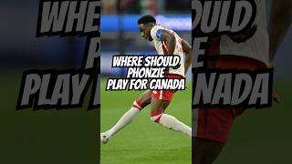 Where should Alphonso Davies play for Canada? #WorldCup #canmnt #fifa