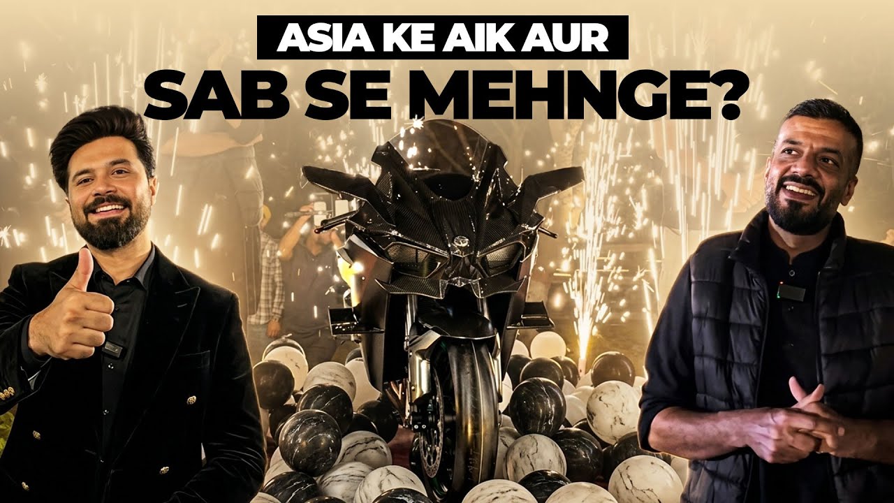 Kawasaki H2R ke Drag Race pakki? - PakWheels Bikes Vlog