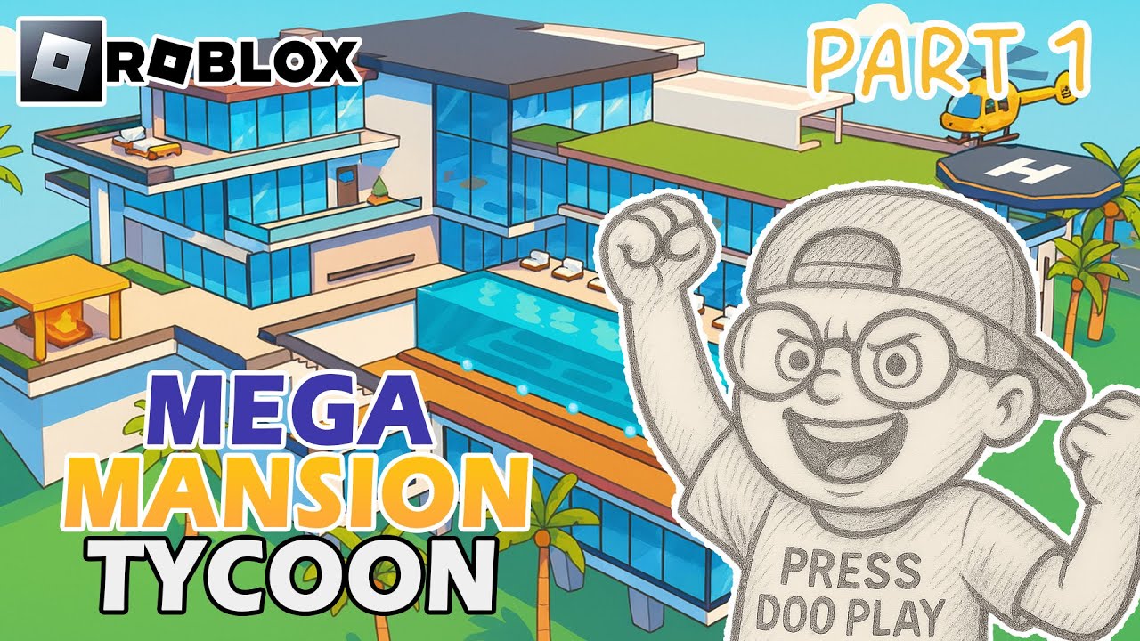 Start Build Mega Mansion | Mega Mansion Tycoon | Cozy & Relaxing No ...