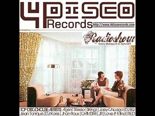 Watch Joey Chicago @ 4DISCO Records Radioshow 2012-12-03 (Funky Disco French House Mix) on YouTube Watch Joey Chicago @ 4DISCO Records Radioshow 2012-12-03 (Funky Disco French House Mix) on YouTube