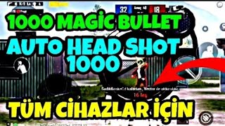 Ultra Güçlü Ai̇m %1000 Auto Head Shot Magi̇c Bullet Confi̇g
