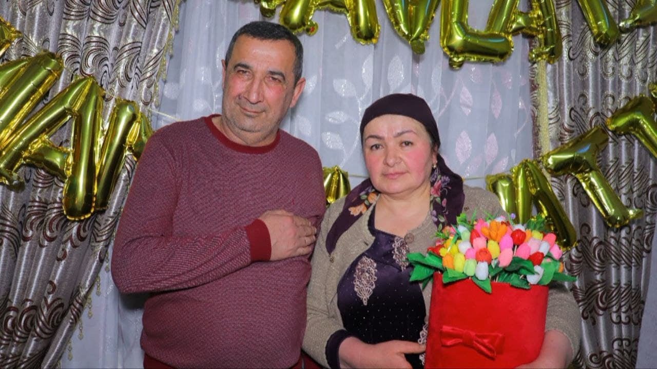 Зодрӯзи Ғайбулло амак, табрик аз номи Нигора ойти ва Абдуманон ака