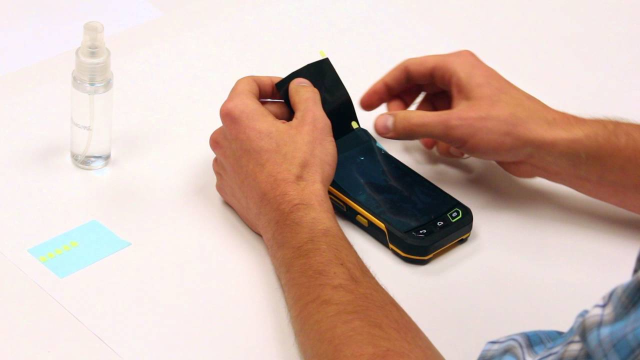 How to apply the screen protector on your Sonim XP7