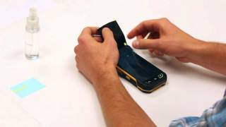 How to apply the screen protector on your Sonim XP7