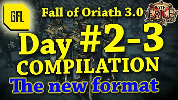 Path of Exile 3.0 Fall of Oriath: DAY #2-3 Compilation from Youtube and Twitch
