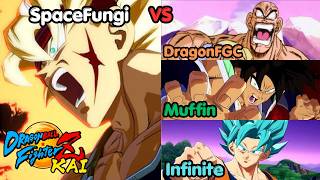 DBFZ Kai Mix Masters Tournament Run - SpaceFungi vs DragonFGC, Muffin, and Infinite