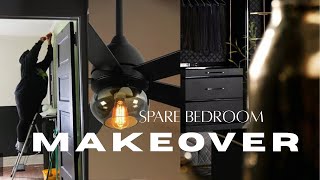 EXTREME BEDROOM TRANSFORMATION | CLEANING & PREPARING OUR NEW CLOSET/OFFICE