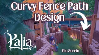CURVY FENCE Path Design in Palia