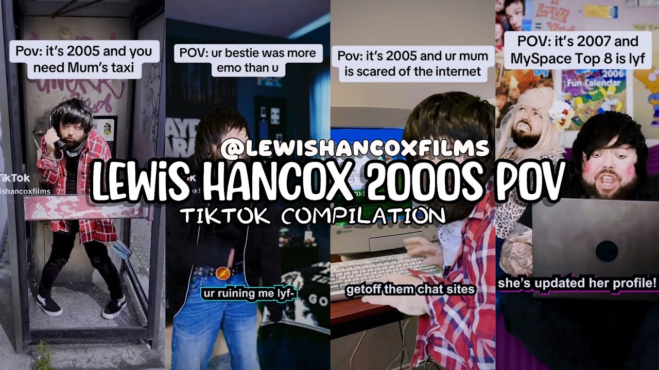 💿 2000s Emo Kid POV | Lewis Hancox TikTok Compilation