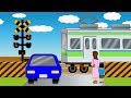 ふみきり【Railroad crossing animation】