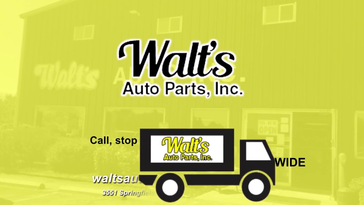 Quality Used Car and Truck Parts in Springfield, OH Walt's Auto, Inc