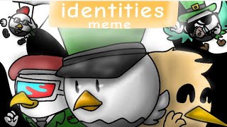 [Remake!] Gift for friends-identities meme 'chicken gun'