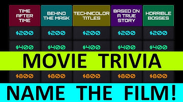 Name the Film Movie Trivia | Quiz #3