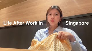 Life after work in Singapore: Office worker, What i do after work, Eating, Shopping l SG Vlog