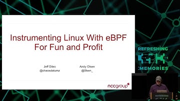 35C3 -  Kernel Tracing With eBPF