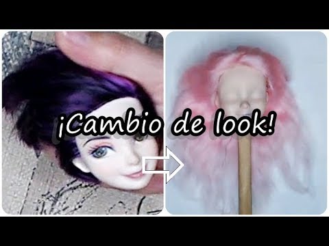 DIY: cómo hacer una peluca de muñeca - YouTube