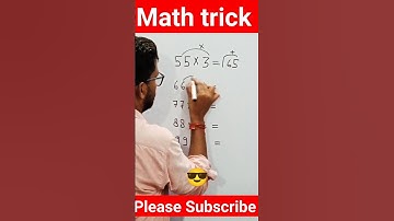 Math trick 😎😎 #short #shorts #ytshorts #youtubeshorts #shortfeed #trending