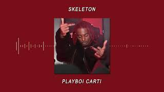 skeleton - playboi carti (slowed + reverb + 8d audio) 🎧 Resimi