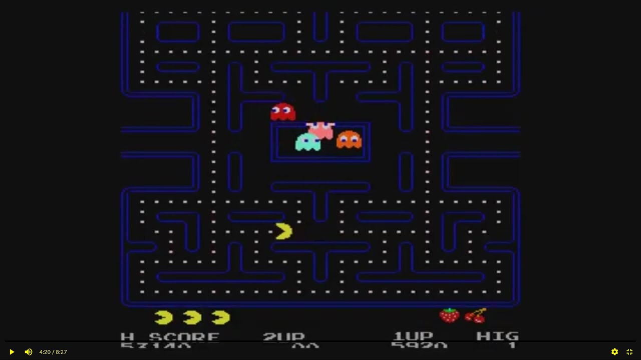 Pac Pc Pac PC II PACPC 2 V2 00 BETA PACMAN NORMAL SPEED NO SCROLLING 1995 PAC ...