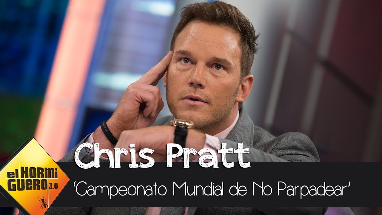 Chris Pratt supera a Ryan Reynolds no parpadeando - El Hormiguero 3.0